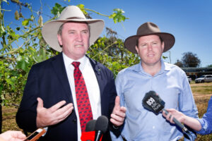 Broad ducks and tweets: MP avoids questions on Barnaby but agrees he’d be a good leader