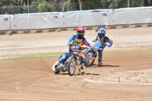 Youth turns on the speed