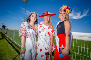 Familiar faces blitz the field with colourful fashions