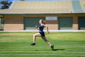 Sprinter Alchin is really flying