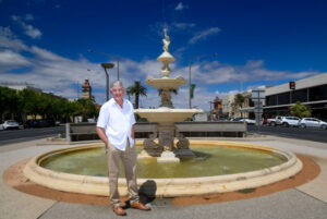 Historic fountain to get a splash of colour