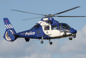 Police chopper swoops on criminal activity in Mildura
