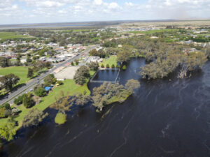 Gol Gol boat ramp flood photos