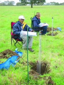 Breakthrough in soil-water data