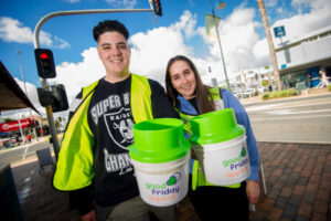 Rattling the can for the Royal Children’s