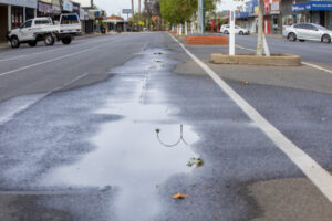 Sunraysia rain only delivers puddles