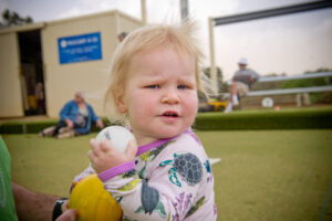 Green youngsters get a feel for bowls