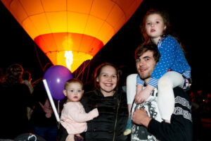 Night Glow lights up bright faces