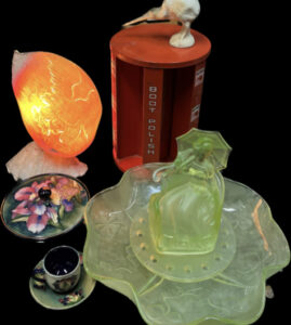 Red-hot items at antique fair