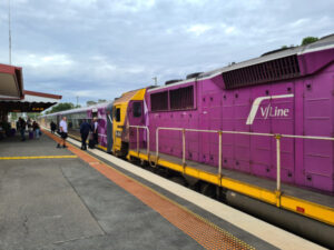Heat affects train services