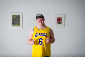Solo art show a thrill for Jon