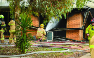 Home destroyed in another city fire