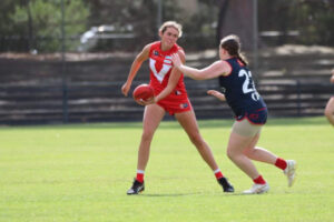 Footy girls star at state carnival