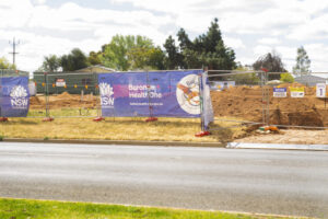 Buronga OneHealth works get under way