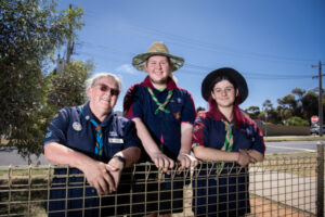 Scouts all prepared for colour run