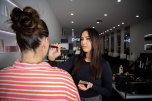 Make-up artist keeps stepping up