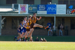 Kangaroos put Hawks is a tail spin