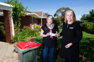 Bin donation brings relief to Mildura family