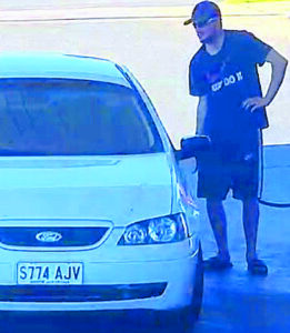 Police seek man over petrol theft