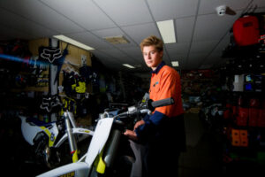 New team, new bike as off-road rider aims high