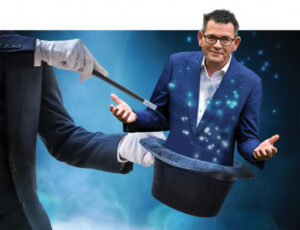 Dan’s magic trick is making promises disappear