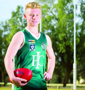 Senior goal: Tylar aims to make his mark