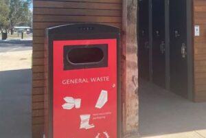 Council trials compact bin in parks