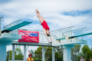 Diving for glory in memorial meet