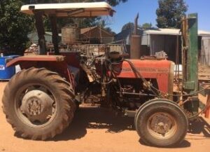 Thieves target tractor, car wheels