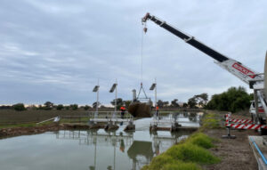 Failing flume gates given new life