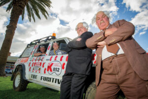 Mildura ‘fugitives’ and ‘muppets’ rally behind Kidney Kar Rally