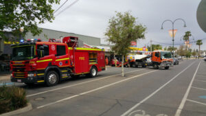 Langtree Avenue car incident stops traffic – no one hurt