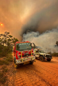 Massive fires declared contained