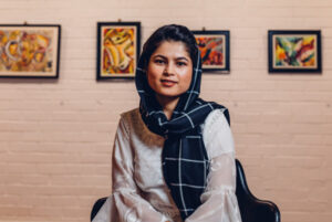 Magical moment for artist Rahimi