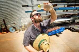 Tools down to dodge heat in Sunraysia