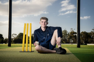 Rising cricket star’s leadership role
