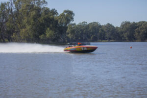 Team TR rolling on river