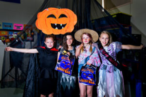 Kids get into the spirit of Halloween