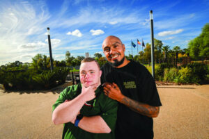 Unlikely duo champions of acceptance