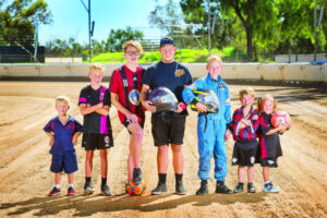 Family racing to play