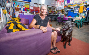 Shed transformed into Jill’s nan cave