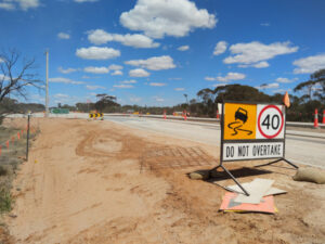 Hattah roundabout set for mid-November completion