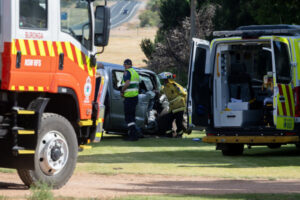 Two vehicles involved in Sturt Highway crash