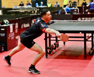 Gold rush for table tennis star