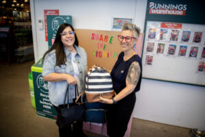 Volunteers have it in the bag