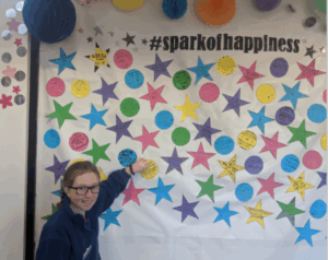 Nichols Point student brings spark of happiness to her class