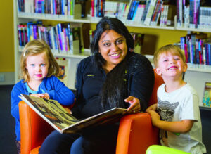 Kids get a reading on life