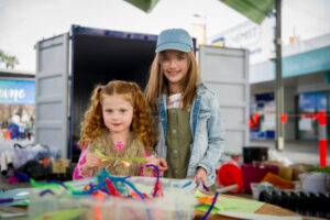 Kids’ playtime takes on a new look