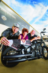 Lifeline centre drive revs up with a raffle