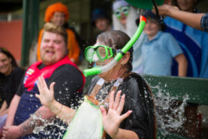 Sacred Heart teachers go with the ice floe